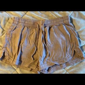 NWOT American Eagle Hi-Waisted Linen Shorts